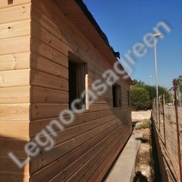 Strutture in legno - 2 per 49 mq coibentate - spessore 44 mm