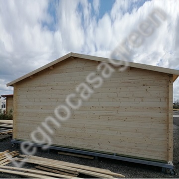 Casa in legno 36 mq - spessore 44 mm