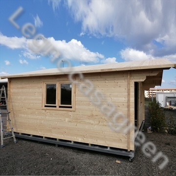 Casa in legno 36 mq - spessore 44 mm