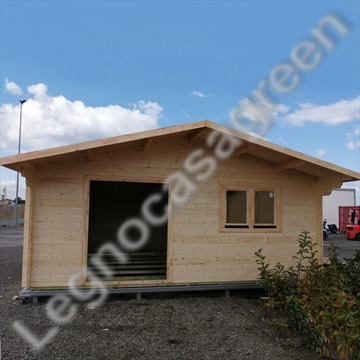 Casa in legno 36 mq - spessore 44 mm