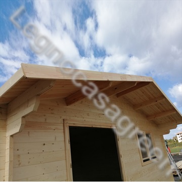 Casa in legno 36 mq - spessore 44 mm