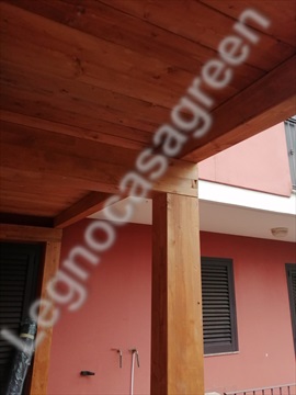 Tettoia in legno lamellare - Provincia di Messina