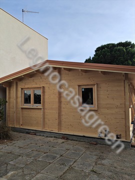 Villetta in legno 70 mq -spessore 44 mm