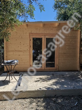 Casetta in legno 30 mq -spessore 44 mm