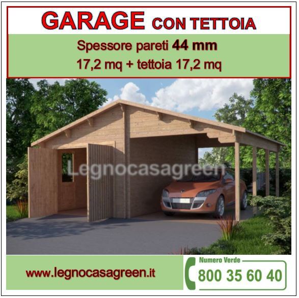 LEGNOCASAGREEN - Casa casette e garage prefabbricati in legno nella Regione Basilicata e nella Provincia di Matera.