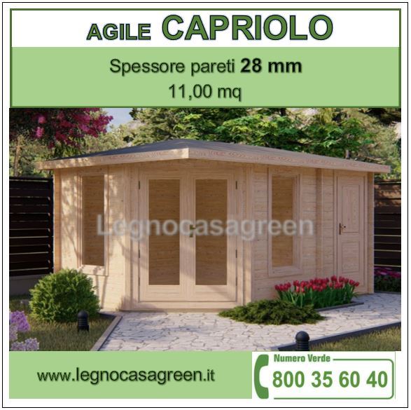 LEGNOCASAGREEN - Casa casette e garage prefabbricati in legno nella Regione Campania e nella Provincia di Avellino.