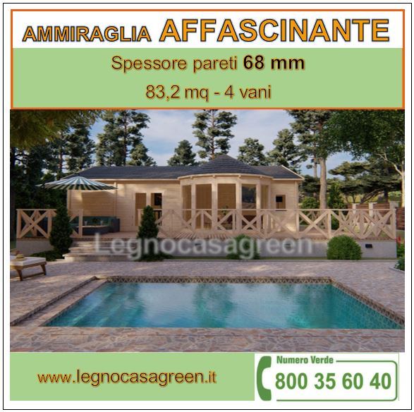 LEGNOCASAGREEN - Casa casette e garage prefabbricati in legno nella Regione Friuli Venezia Giulia e nella Provincia di Pordenone.