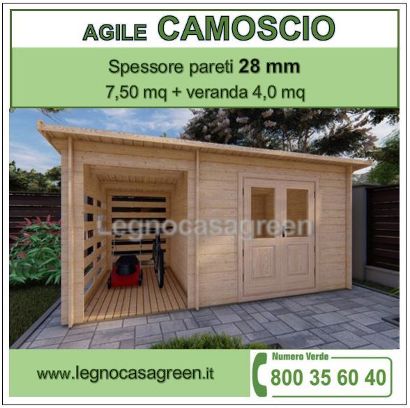 LEGNOCASAGREEN - Casa casette e garage prefabbricati in legno nella Regione Puglia e nella Provincia di Bari.