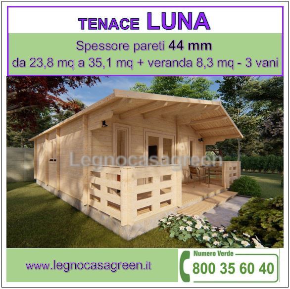 LEGNOCASAGREEN - Casa casette e garage prefabbricati in legno nella Regione Sardegna e nella Provincia di Medio Campidano.